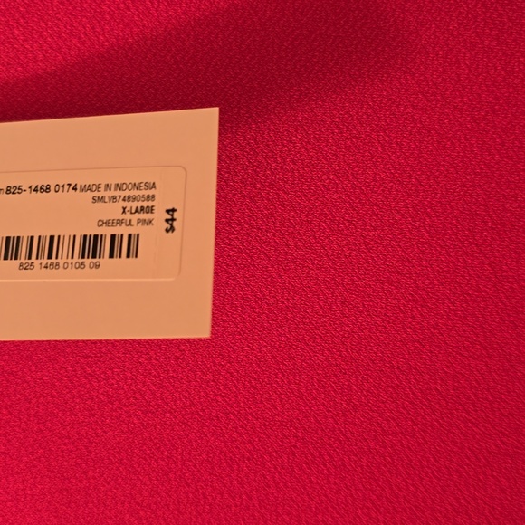 BOLD ELEMENTS BRAND WOMEN'S PINK OPEN ARM BLOUSE TOP SIZE XL - Picture 5 of 14